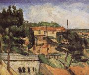 Paul Cezanne Railway Bridge oil painting reproduction